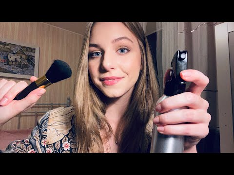 АСМР Шепот. Стрижка и Укладка волос 💕  | ASMR Hairdresser Role Play 💕