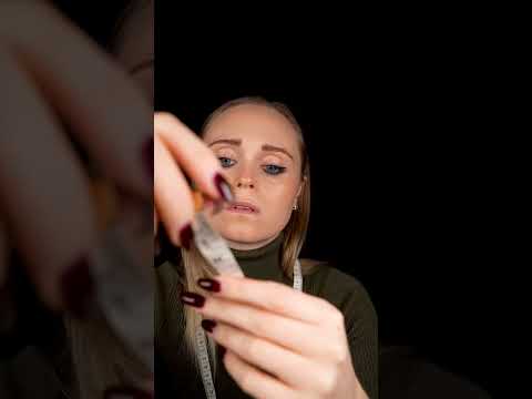 #ASMR | Measuring your face