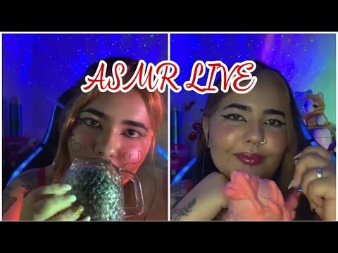 ASMR 5 horas de Live para Dormir e Relaxar Muito - Ly ASMR✨💤💤