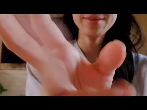ASMR Fast & Aggressive Hand Movement 💕 finger fluttering, clapping, nail tapping, far to close,sleep