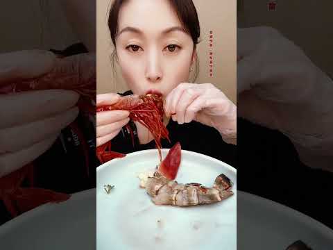 🦐🍜 Spicy seafood mukbang feast with loud asmr sounds #SeafoodFeast #해산물먹방
