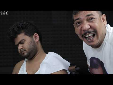 Tingles With Chopsticks By Asim Barber | Head Massage Neck Crack  Spine Crack With 3d ASMR Sound