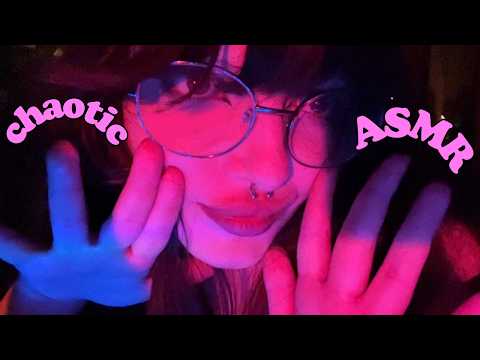 chaotic & unplanned ASMR in TV Girl ahh lighting (hand movements, soft spoken, unpredictable)
