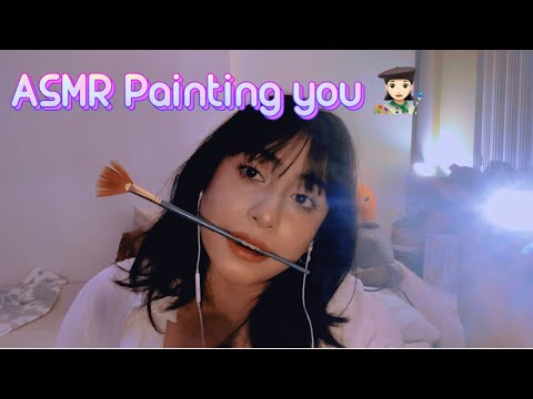 ASMR Painting you (Personal attention)