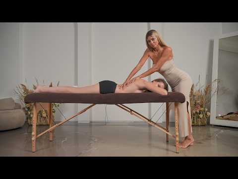 Soothing Soft ASMR Back Massage for Rest and Relaxation