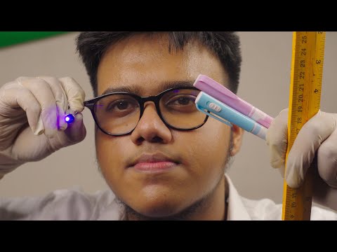ASMR Classic Cranial Nerve Exam (4K 30FPS)
