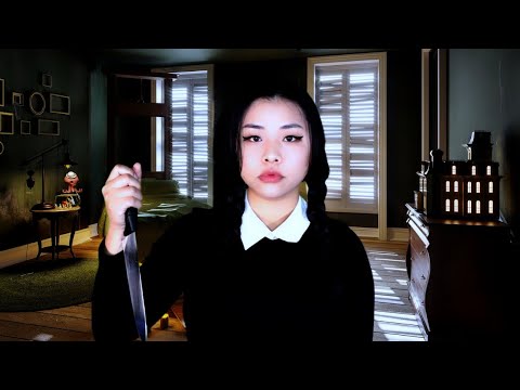 ASMR | Playdate with Wednesday Addams