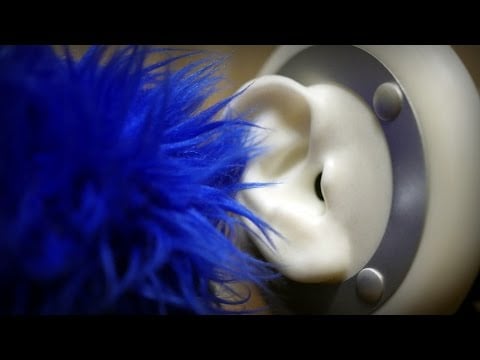 [ASMR] Binaural Ear Brushing & Breathing (No Talking)