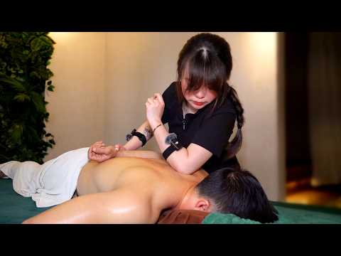 ASMR 🔥 Intense Full Body Massage – She is an Absolute Master at Stress Relief