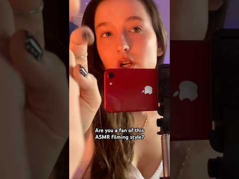 Super tingly scratching your face! #asmr #visualtingle