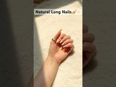 #naturalnails #nails #longnaturalnails  #asmr #nailtutorial #satisfying #nailcare