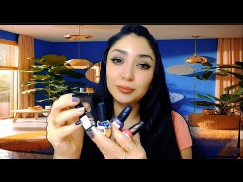 ASMR ESPAÑOL pintando tus uñas 💅 💆‍♀️😴