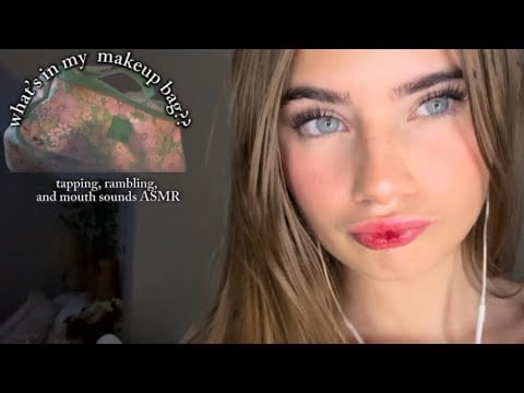 What’s in my makeup bag ASMR