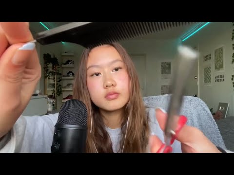 ASMR fast 1 minute haircut