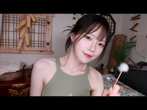 ASMR(Sub✔)마지막 여름 밤 한적한 시골집에서 귀 청소 받기Clean your ears at quiet country house on a late summer night