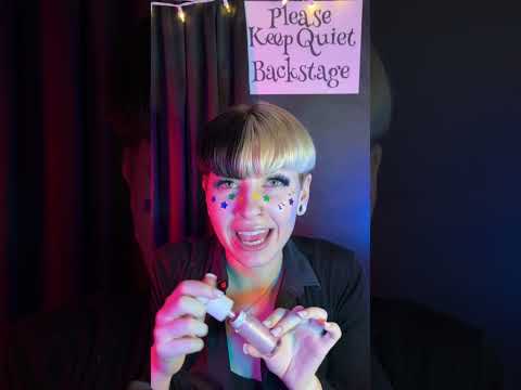 Doing Your Backstage Makeup 🎭 #asmr