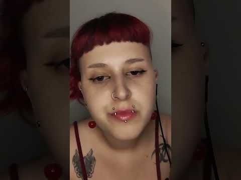 Lipgloss application #asmr #asmrsounds