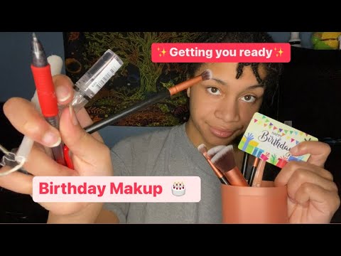 ASMR - Birthday Makeup (Nichole)