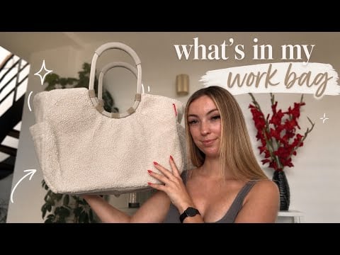 ASMR | WHAT‘S IN MY WORK BAG?👜