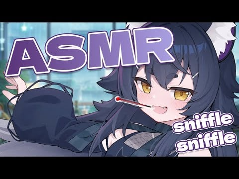 【ASMR】sick bat girl makes your brain vibrate 🌀【STREAM UPLOAD】