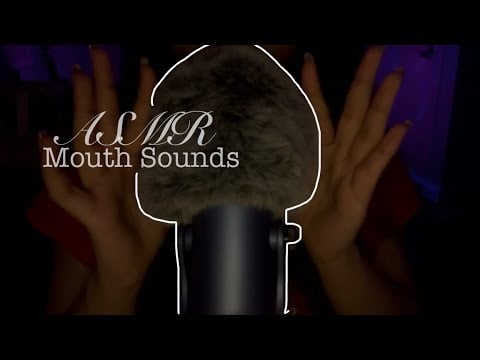ASMR Slow Mouth Sounds (Tongue Clicking, Wet/Dry Mouth Sounds, Hand Movements)