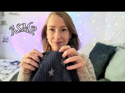ASMR Textured Scarf Scratching ✨ Fabric Sounds for Deep Relaxation ⭐