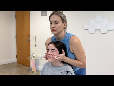 Squeezing Fluid from *Scalp to Feet* Circulating Bodily Lymph - Slow & Steady CRUNCHES