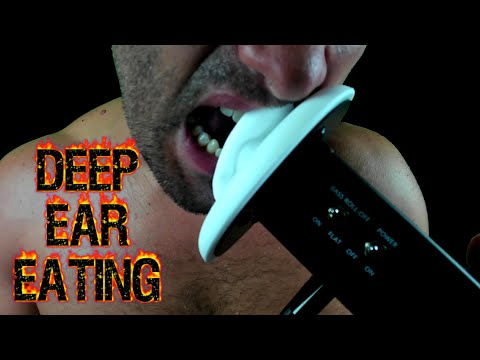 ASMR Male Deep Ear Eating