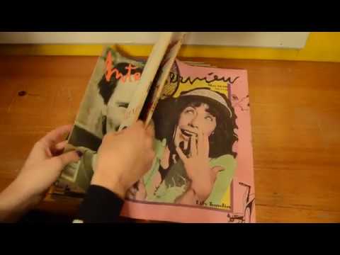 Vintage Interview Magazine Flip Through (No Talking) - Prim ASMR