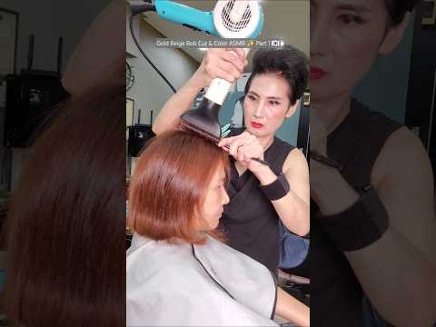 Hair Salon ASMR – Calm, Clean, Focused Hair Work