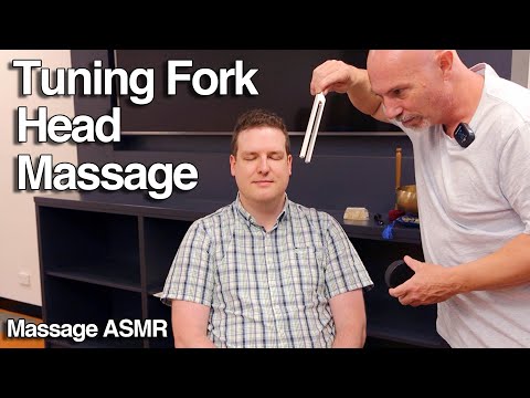 ASMR Meet Up - 6 - Relaxation Session - Tuning Fork & Headl Massage with Dmitri