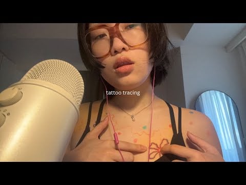 ASMR Tattoo Tracing