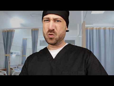 Examen des nerfs crâniens avec docteur méchant- ASMR