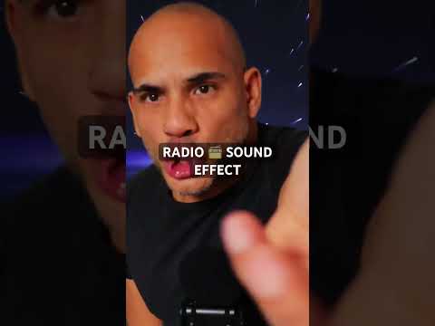 Radio 📻 Sound Effect #asmr #asmrsounds #asmrtingles #asmrcommunity #soundeffects #fyp #shorts