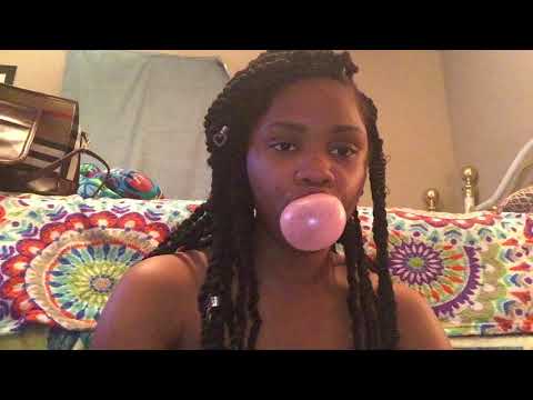 ASMR annoying gum chewing