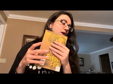 ASMR — tapping on Banana Fish manga 