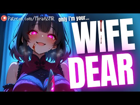 Yandere Insane Wife Finds Out About Your Love Affair & Makes You Hers ASMR | Yandere ASMR Roleplay