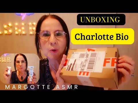 Asmr français, Unboxing  "Charlotte bio "