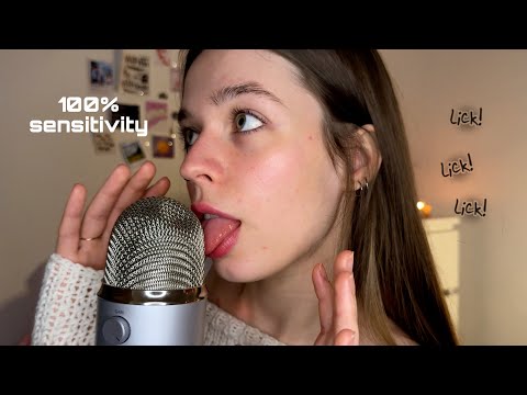 АСМР медленные и нежные звуки рта на 100% чувствительности ୭ ˚. ᵎᵎ