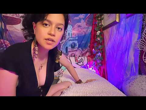 POV ASMR~ Latina Energy Cleansing, Breathing Exercises, + Prayers for Letting Go