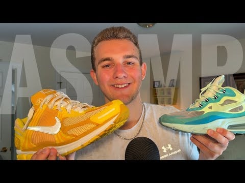 ASMR with my ENTIRE Sneaker Collection