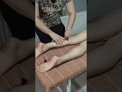 DEEP RELAXING BACK LEG ENERGY MASSAGE THERAPY #satisfying #relaxing #asmr #shorts #massage