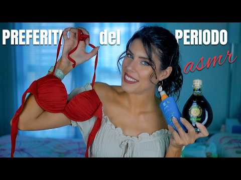 ASMR ❤️‍🔥 TI RILASSO con I PREFERITI del PERIODO (Whispering)
