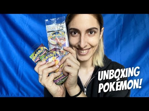 UNBOXING: SCARTO 3 BUSTINE DI CARTE POKÉMON | WHISPERING 💖 ASMR ITA