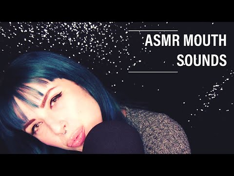 ASMR Mouth Sounds and tongue clicking with lipgloss 💋 (no talking)