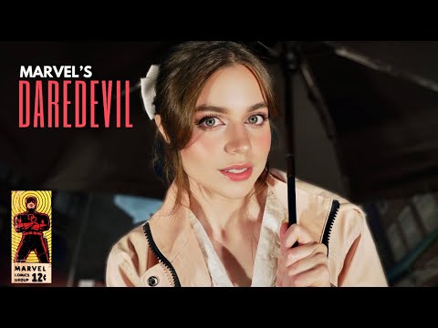 ASMR Nurse Is Obsessed w/ You, Daredevil (ASMR For Sleep Roleplay, Relaxing Rain Sounds, Wound Care)