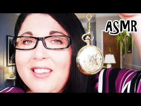 ASMR Hypnosis for Sleep (Hypnotherapist Sleep Clinic) Roleplay (Pocket Watch, Visual Triggers)