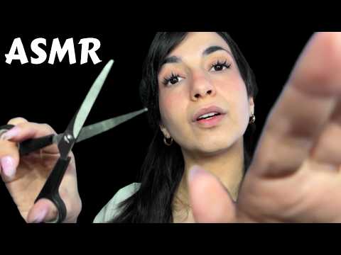 ASMR ✂️ New Year, New Cut | Whispered Hair Cutting, Brushing (invisible clip trigger)