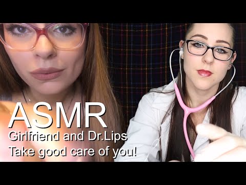 [ASMR]Girlfriend taking of you, Doctor RP[Collab with celaine's ASMR ...