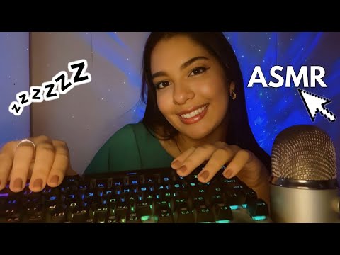 ASMR | FAZENDO O SEU CADASTRO SUSSURROS + TECLADO MECÂNICO💤⌨️